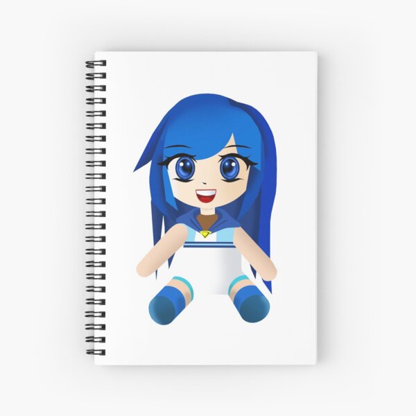 Itsfunneh Spiral Notebooks Redbubble - funnhe roblox daycare story
