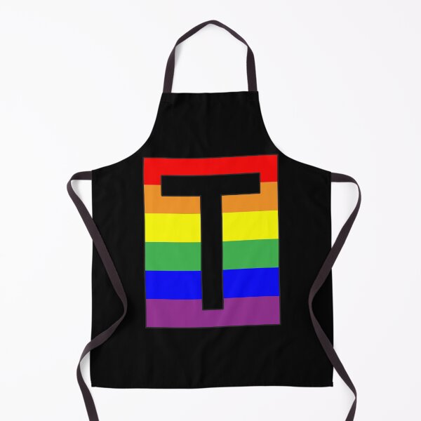 Item preview, Letter "T" LGBT Gay Pride Rainbow Flag font designed and sold by 65 MCMLXV.