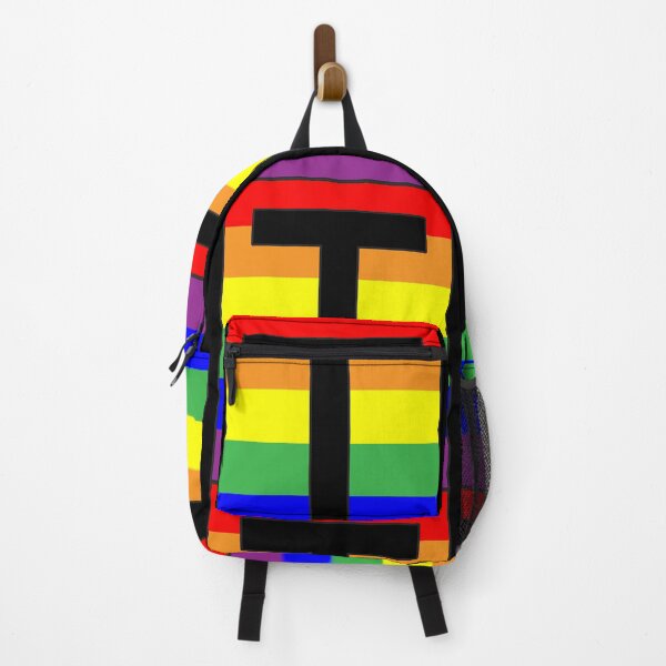 Item preview, Letter "T" LGBT Gay Pride Rainbow Flag font designed and sold by 65 MCMLXV.