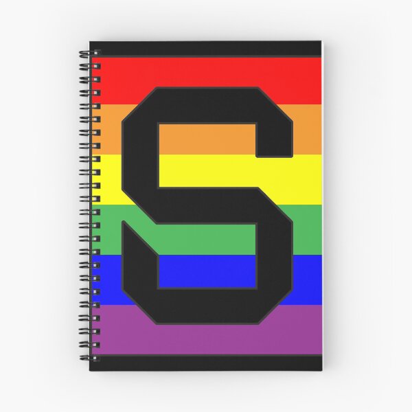 Item preview, Letter "S" LGBT Gay Pride Rainbow Flag font designed and sold by 65 MCMLXV.