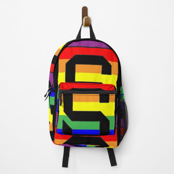Item preview, Letter "S" LGBT Gay Pride Rainbow Flag font designed and sold by 65 MCMLXV.