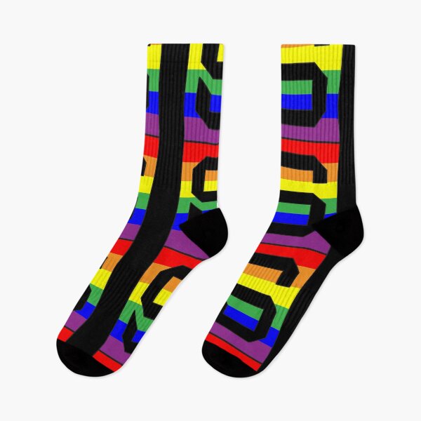 Item preview, Letter "S" LGBT Gay Pride Rainbow Flag font designed and sold by 65 MCMLXV.