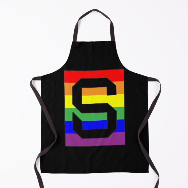 Item preview, Letter "S" LGBT Gay Pride Rainbow Flag font designed and sold by 65 MCMLXV.