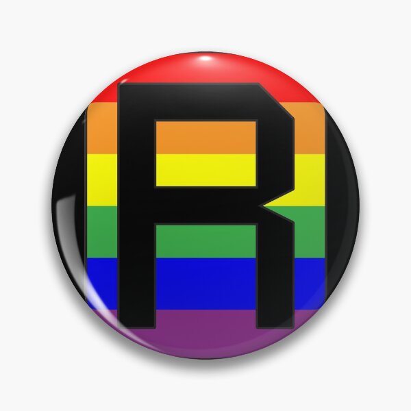 Item preview, Letter "R" LGBT Gay Pride Rainbow Flag font designed and sold by 65 MCMLXV.