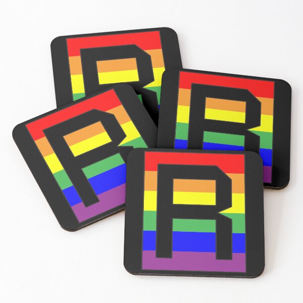 Item preview, Letter "R" LGBT Gay Pride Rainbow Flag font designed and sold by 65 MCMLXV.