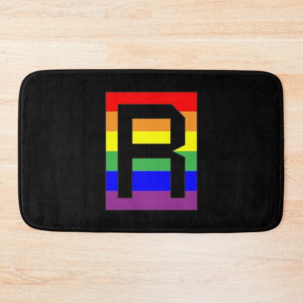 Item preview, Letter "R" LGBT Gay Pride Rainbow Flag font designed and sold by 65 MCMLXV.