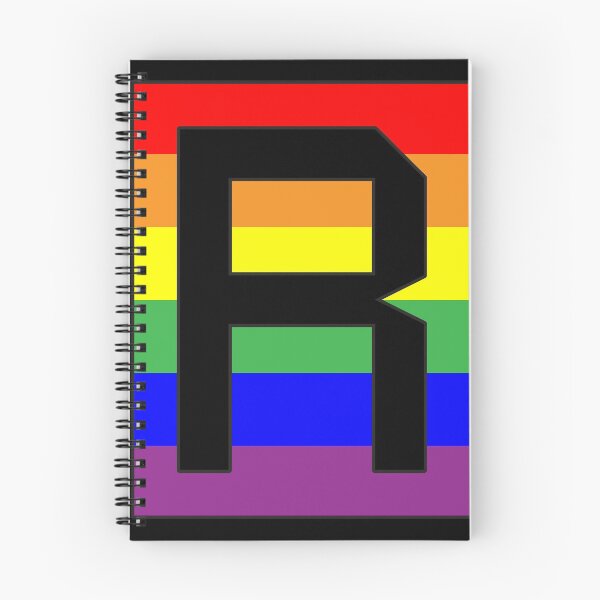 Item preview, Letter "R" LGBT Gay Pride Rainbow Flag font designed and sold by 65 MCMLXV.