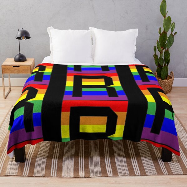 Item preview, Letter "R" LGBT Gay Pride Rainbow Flag font designed and sold by 65 MCMLXV.