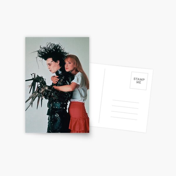 Edward Scissorhands Carte postale
