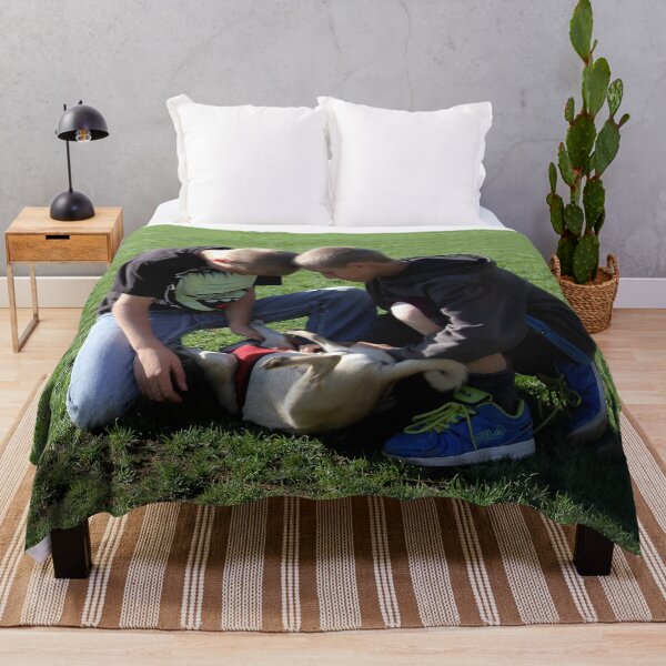 Item preview, Two Heads Are Better Than One At The Dog Park! designed and sold by heatherfriedman.