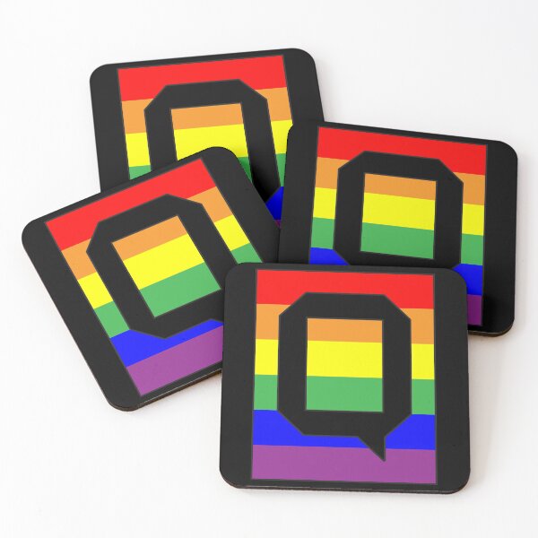 Item preview, Letter "Q" LGBT Gay Pride Rainbow Flag font designed and sold by 65 MCMLXV.