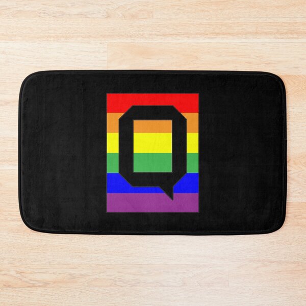 Item preview, Letter "Q" LGBT Gay Pride Rainbow Flag font designed and sold by 65 MCMLXV.