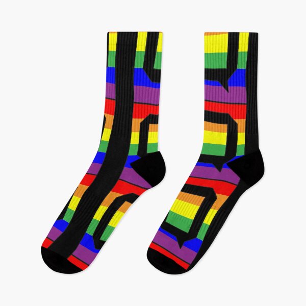 Item preview, Letter "Q" LGBT Gay Pride Rainbow Flag font designed and sold by 65 MCMLXV.