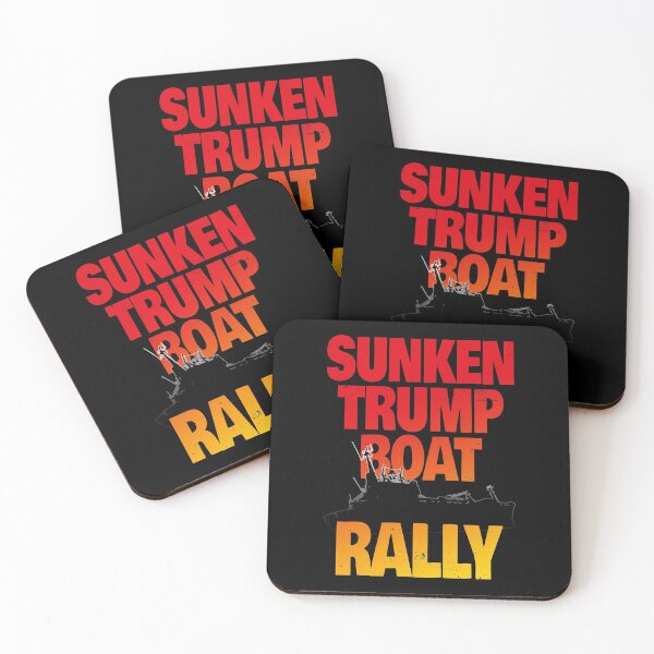 Item preview, Sunken Trump Boat Rally (Funny Trending Meme • Viral on Social Media) designed and sold by SassyClassyMe.