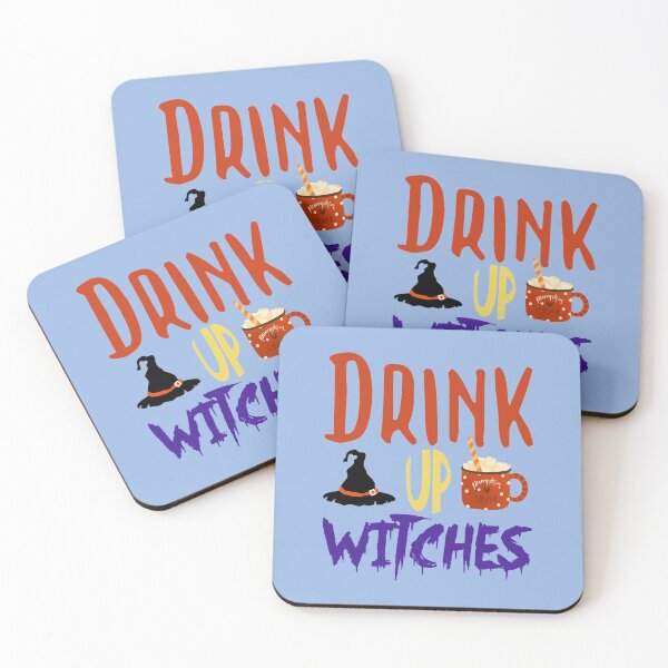 Item preview, DRINK UP WITCHES designed and sold by WordsmithNerd.
