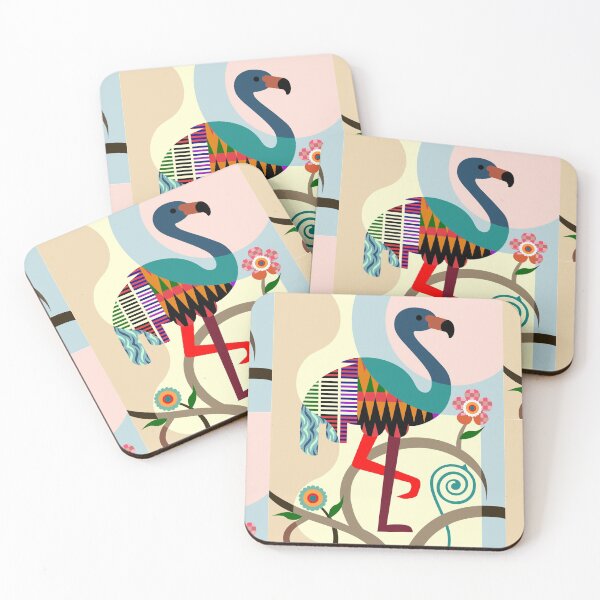 Item preview, American flamingo designed and sold by lanrestudio.