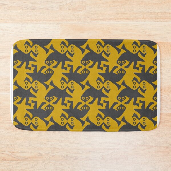 Item preview, Alien kissing reptiles dark grey and amber designed and sold by aapshop.
