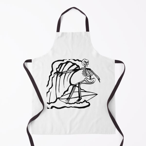Item preview, Skeleton On A Surfboard designed and sold by Grace-Rosenberg.