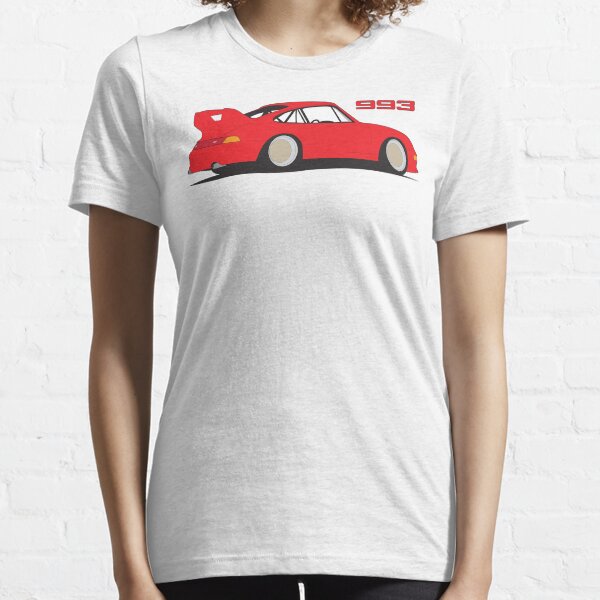 Porsche 993 Graphic - Red Essential T-Shirt