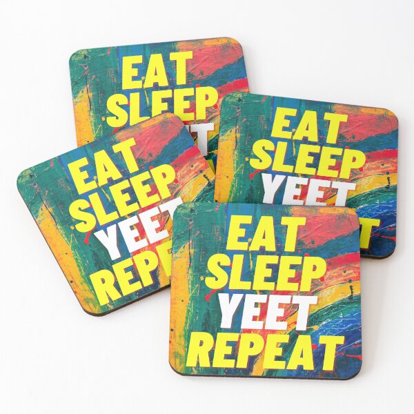 Item preview, Eat Sleep Yeet Repeat designed and sold by BleuBlue.