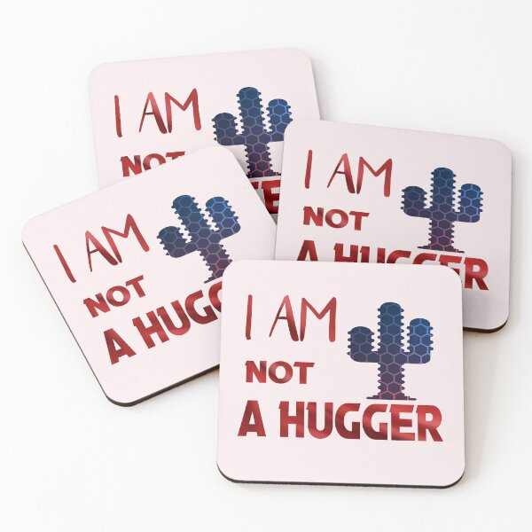 Item preview, i am not a hugger  designed and sold by silverass.