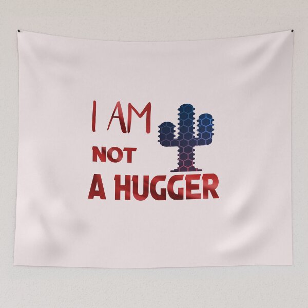 Item preview, i am not a hugger  designed and sold by silverass.