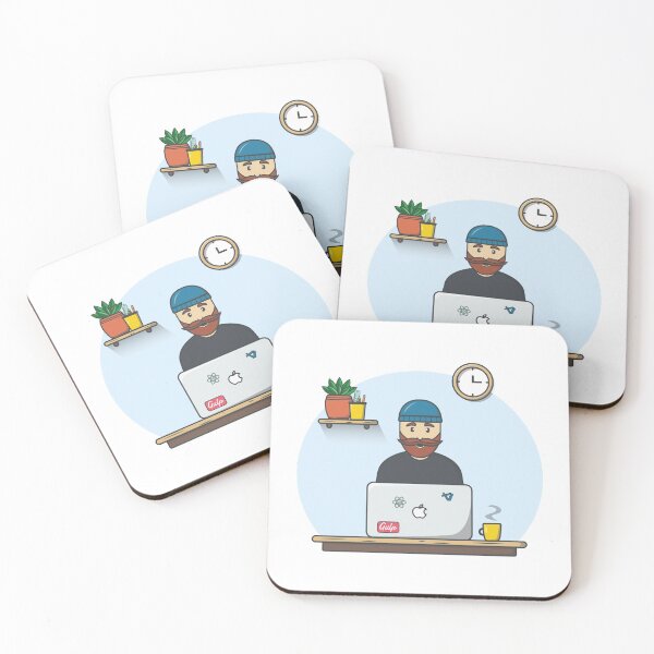 Item preview, Hipster programmer - 1 designed and sold by OgyDesign.