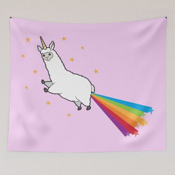Item preview, Flying Llamacorn designed and sold by RedHangarDesign.