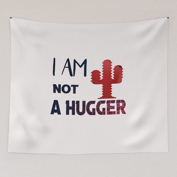 Item preview, i am not a hugger  designed and sold by silverass.