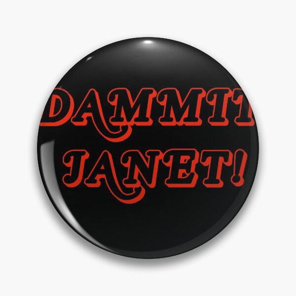 Item preview, Dammit Janet Heart designed and sold by Zocatfilms.