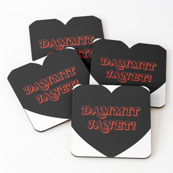 Item preview, Dammit Janet Heart designed and sold by Zocatfilms.