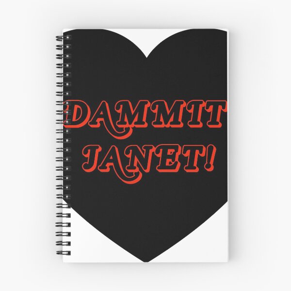 Item preview, Dammit Janet Heart designed and sold by Zocatfilms.