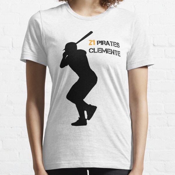 Roberto Clemente 21 T-Shirt - Yellow – Ebbets Field Flannels