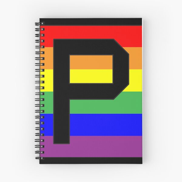 Item preview, Letter "P" LGBT Gay Pride Rainbow Flag font designed and sold by 65 MCMLXV.