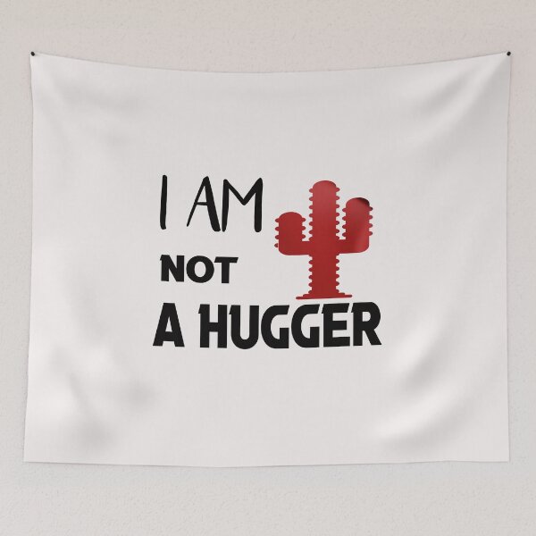 Item preview, i am not a hugger  designed and sold by silverass.