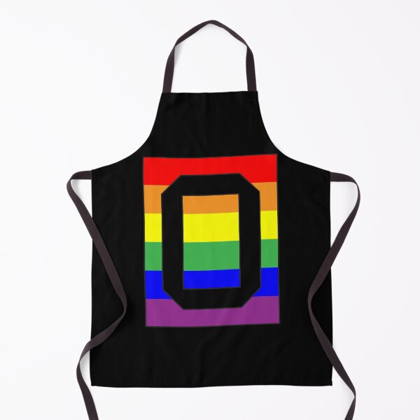 Item preview, Letter "O" LGBT Gay Pride Rainbow Flag font designed and sold by 65 MCMLXV.