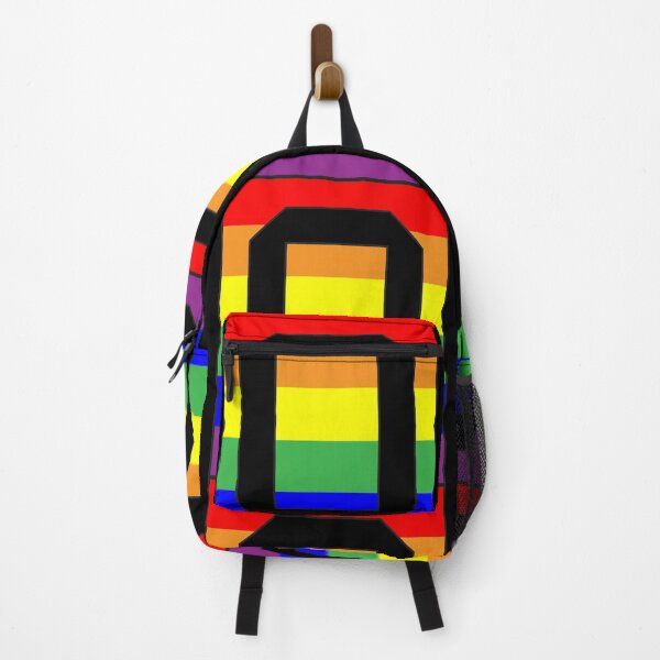 Item preview, Letter "O" LGBT Gay Pride Rainbow Flag font designed and sold by 65 MCMLXV.