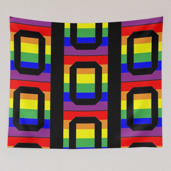 Item preview, Letter "O" LGBT Gay Pride Rainbow Flag font designed and sold by 65 MCMLXV.