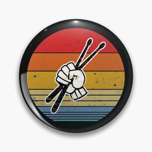 Item preview, Drums Drumsticks Drummer Gift Retro Vintage designed and sold by playloud.