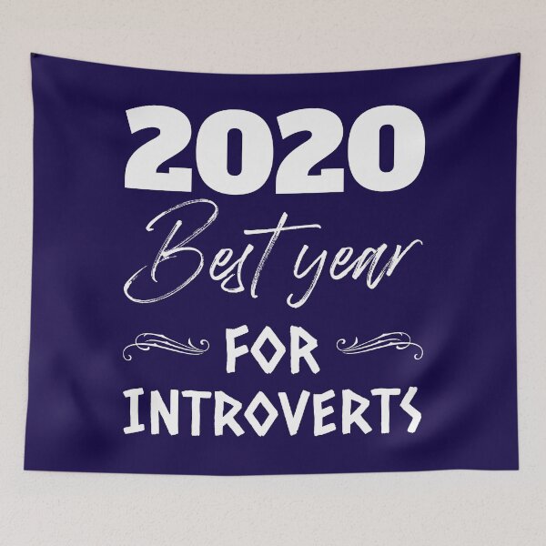 Item preview, 2020 Best year for introverts designed and sold by ChatterFox.