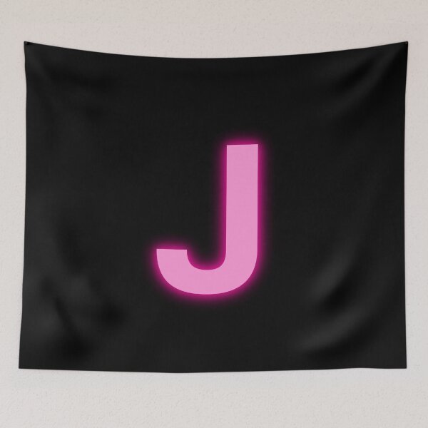 Item preview, Letter J Pink Neon Lights designed and sold by m95sim.
