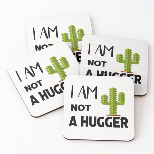 Item preview, i am not a hugger  designed and sold by silverass.