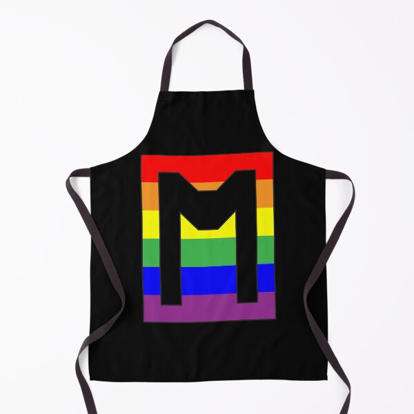 Item preview, Letter "M" LGBT Gay Pride Rainbow Flag font designed and sold by 65 MCMLXV.