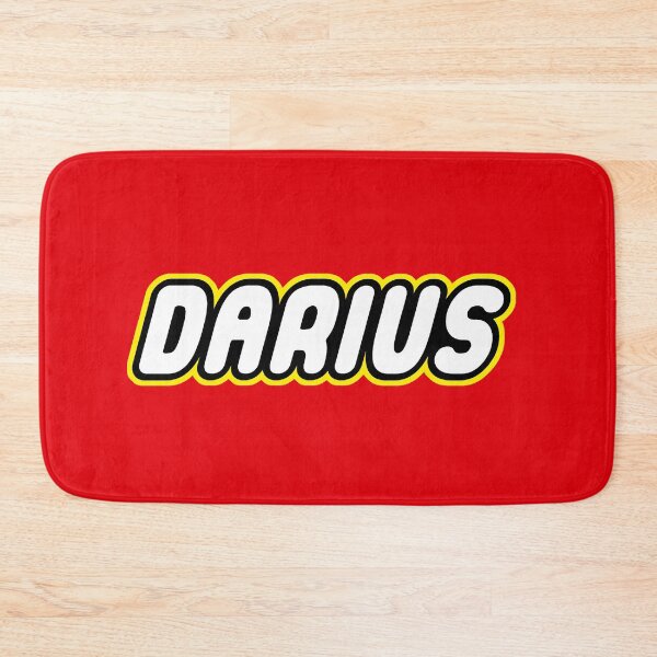 Item preview, Darius personalize gift for mini builder and bricks fan Birthday Darius designed and sold by Urosek.