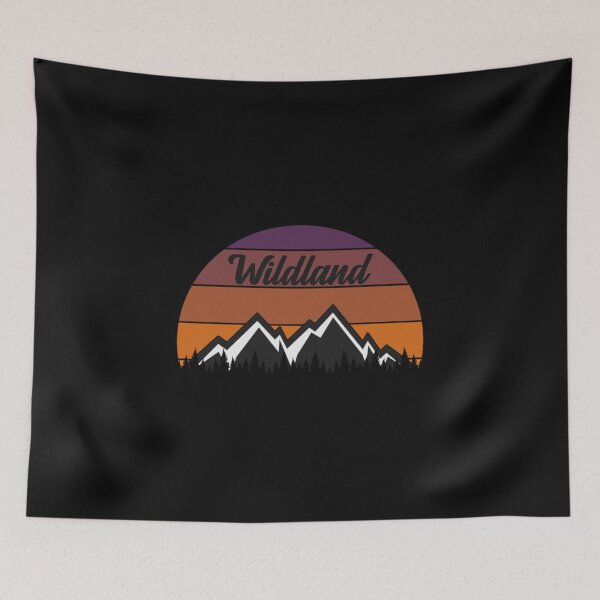 Item preview, wildland firefighter- retro sunset designed and sold by Firefamily.