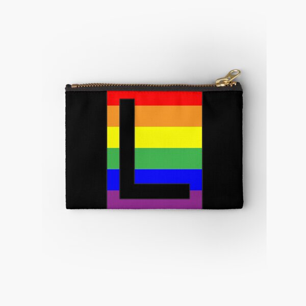 Item preview, Letter "L" LGBT Gay Pride Rainbow Flag font designed and sold by 65 MCMLXV.