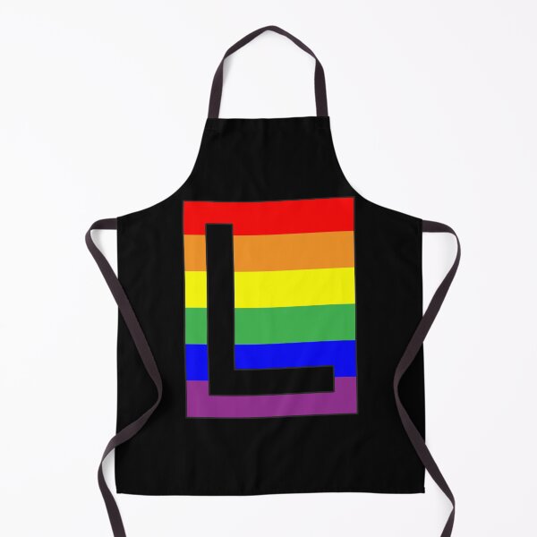 Item preview, Letter "L" LGBT Gay Pride Rainbow Flag font designed and sold by 65 MCMLXV.