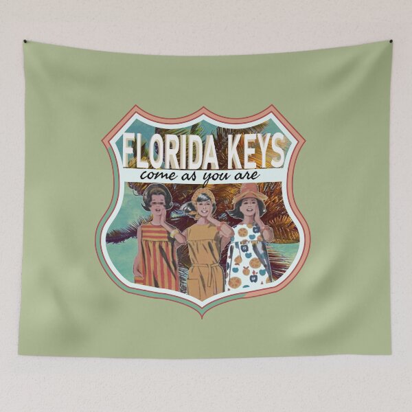 Item preview, Retro Girls of Key West Come as You Are designed and sold by Catawampus-Cat.