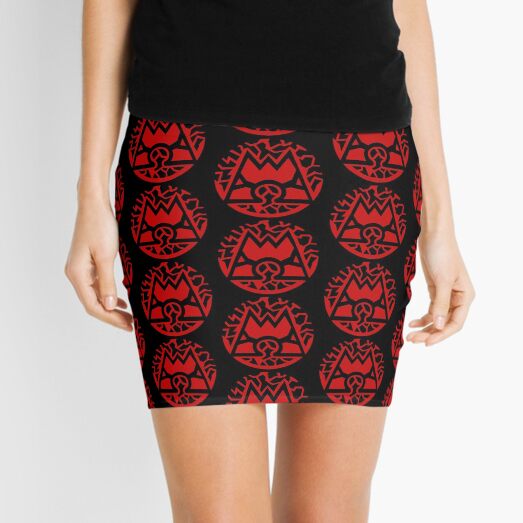 Team Magma Coin Style Mini Skirt