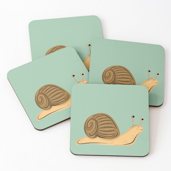 Item preview, Cute Garden Brown Snail designed and sold by OhMyStarling.